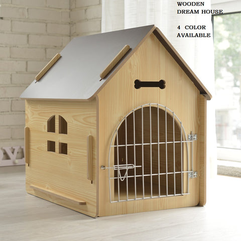 out&indoor pet wooden dream house