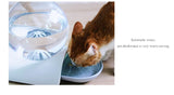 pet auto feeding crystal ball water bowl