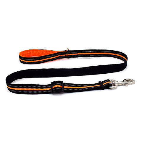 adjustable length (88cm-140cm)dog comfortable reflective leash