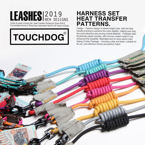 best seller boutique design touchdog harness with round leash