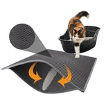 Cat Litter Trapper  Waterproof  EVA Double-Layer Pad