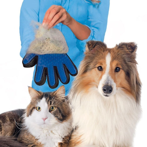 pet massage grooming glove