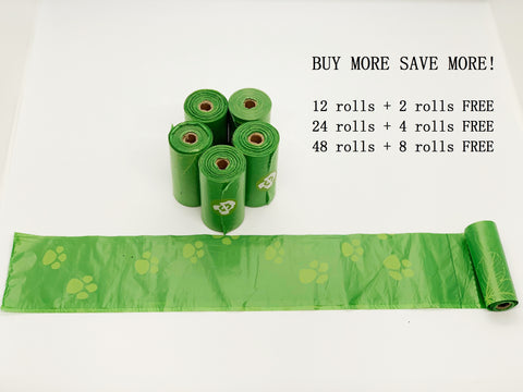 Degradable &Eco Friendly poop bags lower price no pollution(buy more save more)