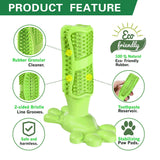 Effective dog teeth cleaning brushing stick toy