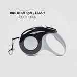 relaxed walk Retractable dog leash