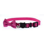 adjustable colorful cats and small dogs collar with bell