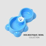 pet bear twin bowls auto watering(choose your favourite soft drink bottle on)