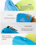 portable silicone pet treat pouch