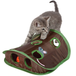 mouse hunt 9 holes cat toy