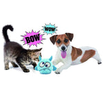 Plush Jumping Giggle Ball Interactive crazy dog toy