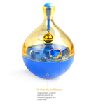 pet treat dispensing slow eating tumbler toy