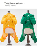 cute breathable dog raincoat(<10KG)