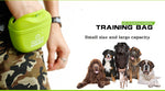 portable silicone pet treat pouch