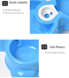 pet bear twin bowls auto watering(choose your favourite soft drink bottle on)