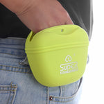 portable silicone pet treat pouch