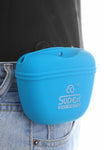 portable silicone pet treat pouch