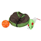 mouse hunt 9 holes cat toy