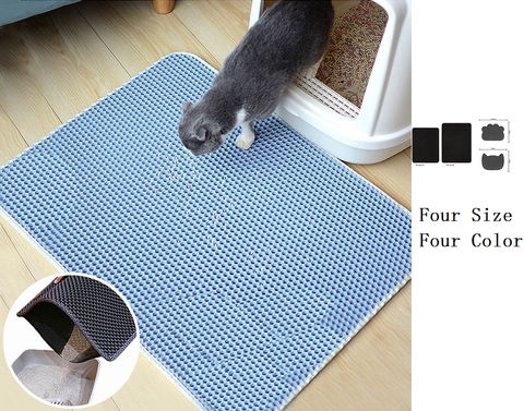 waterproof cat litter trapping gravels collector pad