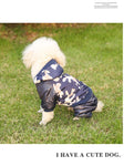 Extra warm windbreak camouflage coat for small dog