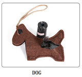 soft cute dog poop bag holder