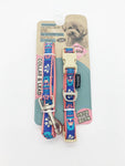touchdog fashion collar with lead small dog