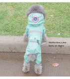 cute breathable dog raincoat(<10KG)